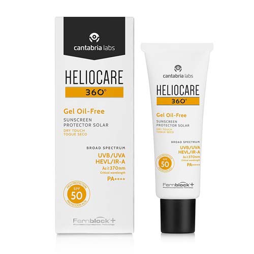 Gel chống nắng Heliocare 360 Gel Oil-Free SPF 50 Sunscreen 50ml (Bill US)