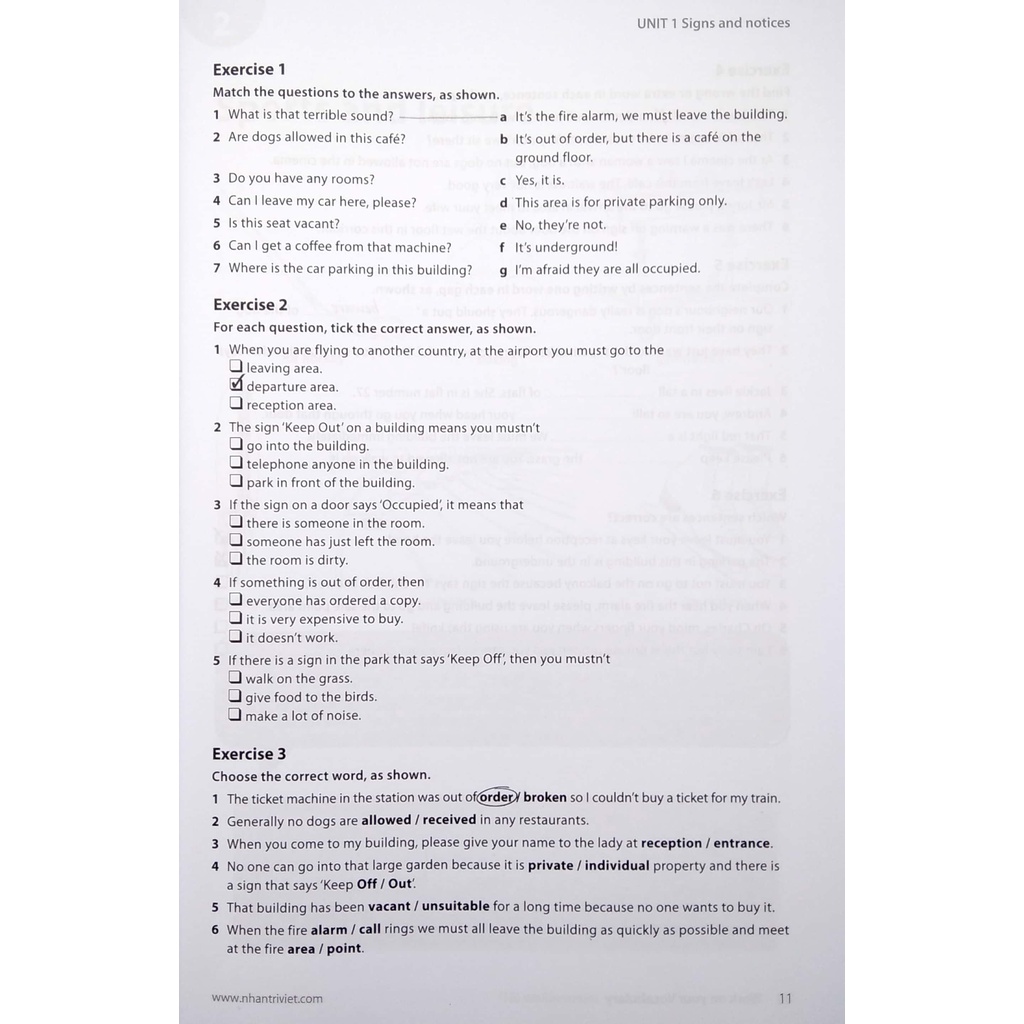 Sách Collins Work On Your Vocabulary - Intermediate B1 (Tái Bản 2021)