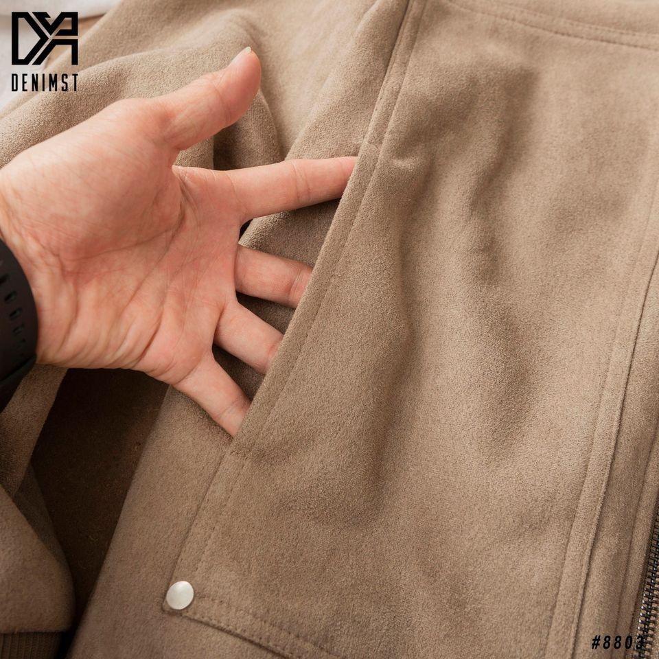 Áo bomber da lộn DENIMST 8803 | BigBuy360 - bigbuy360.vn