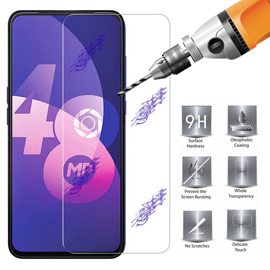 Kính Cường Lực Bảo Vệ Màn Hình Cho Oppo F11 F5 F9 Pro A11K A53 A93 A15 A15S A3S A31 A12 A71 A83 A92 A52 A53 A5 A9 2020 Reno 2 2f 3 4 4f 5