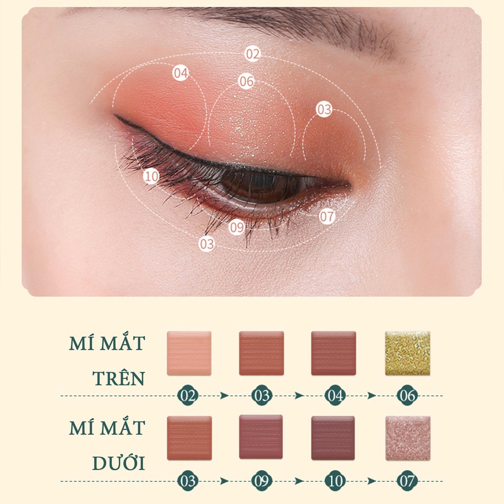 Bảng Phấn Mắt 12 Màu PROCOLOR SOONPURE Tone Màu Hot Trend, Tiện Lợi Sử Dụng. | BigBuy360 - bigbuy360.vn