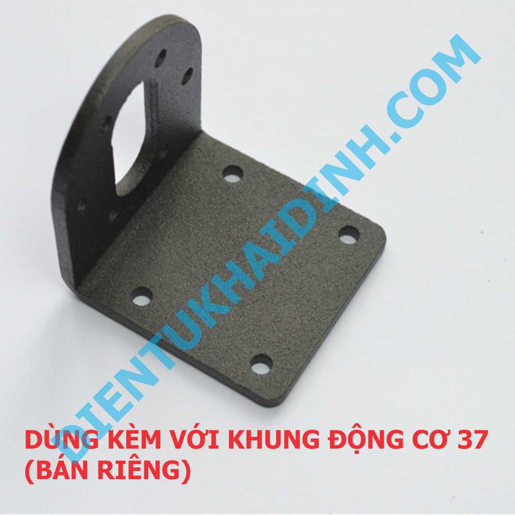 động cơ giảm tốc máy đưa võng 37 6-24V 32-120V/P, trục D 6mm kde2510