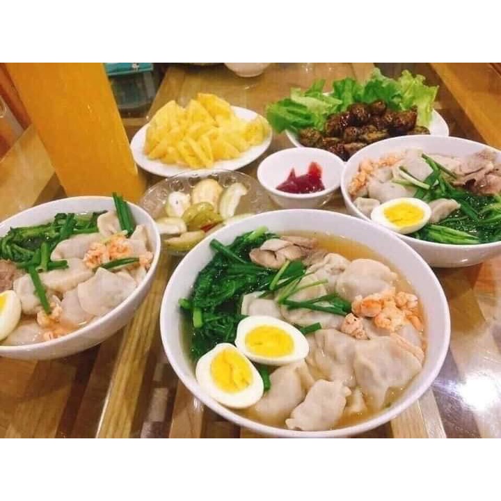 Sủi cảo nhân tôm Hacao 500g, chiên, thả lẩu, hấp, nấu bánh gạo siêu ngon