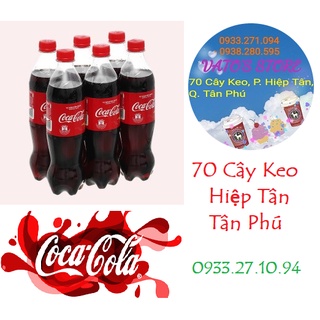 Lốc 6 chai nước ngọt coca cola / coca-cola / cocacola vị nguyên bản chai 600ml