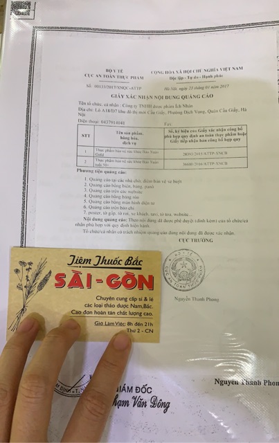 Bảo Xuân Vàng - Bảo Xuân Gold hộp 30 viên