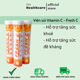 Viên sủi vitamin C Multivitamin Fresh C lọ 20 viên bổ sung vitamin C, tăng cường sức đề kháng