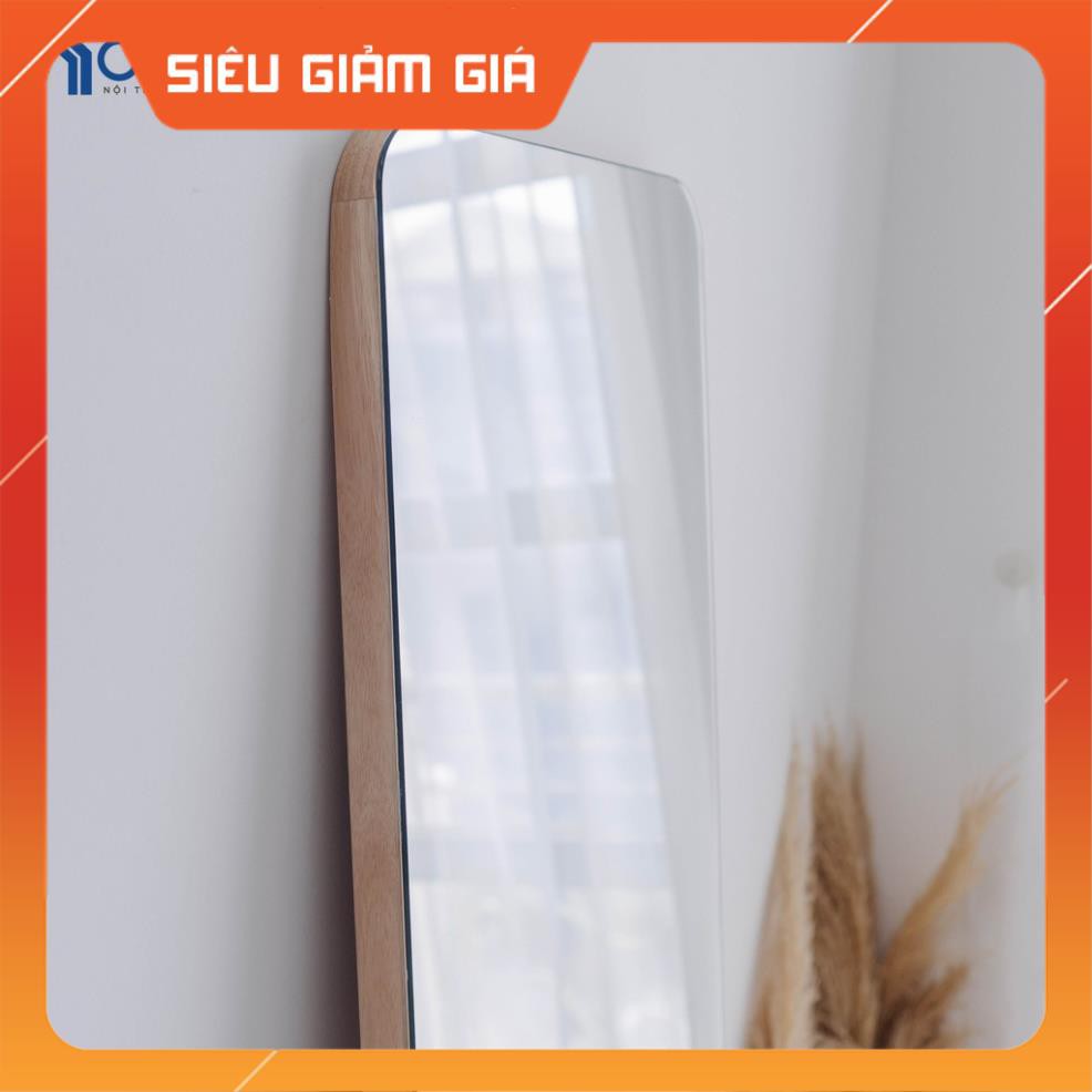 Gương Đứng Soi Toàn Thân OCHU Khung Gỗ - Girly Mirror - Natural