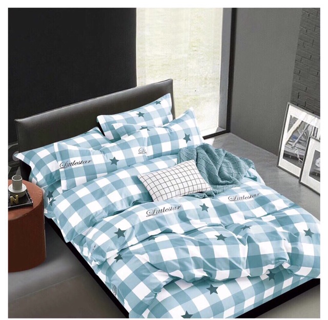 Bộ drap cotton hàn quốc mẫu mới đủ size từ 1M đến M8 ÔM DÂY KHOÁ