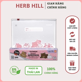Túi Zip Trữ Sữa Sunmum Có Khoá Zip Kéo Tiện Lợi Và Nhanh Chóng Hộp 12c