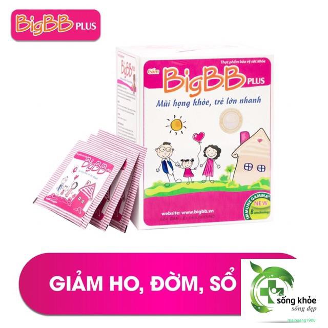 Cốm BIGBB XANH VÀ HỒNG -Giúp trẻ ăn ngon, dễ tiêu hóa,tăng đề kháng đường hô hấp, tăng cường miễn dịch cơ thể