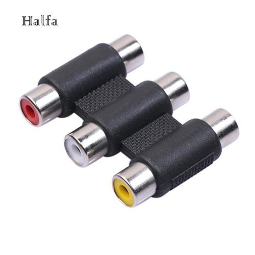 Đầu nối dây cáp âm thanh 3 cổng RCA