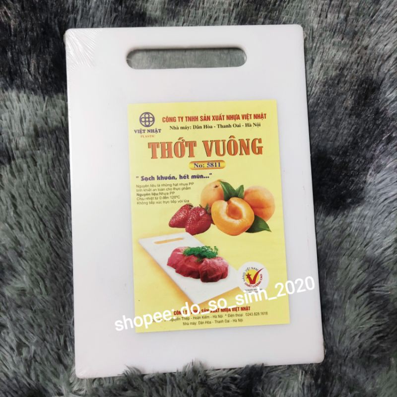 Thớt nhựa vuông cao cấp