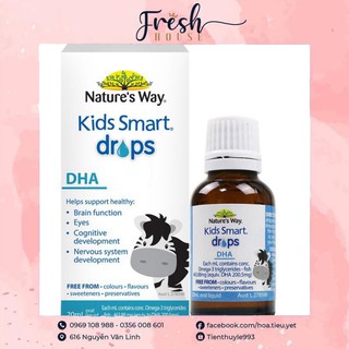 Lọ bổ sung DHA cho bé Nature’s Way kids smart drops