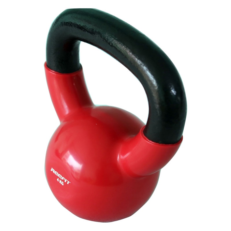 Tạ bình vôi tạ quai xách tạ ấm bọc cao su cao cấp 4kg Reefit Sport