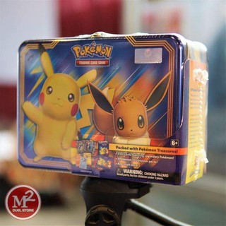 Hộp thẻ bài Sun & Moon TCG 2018 FALL COLLECTOR CHEST TIN - Bài thật chính hãng