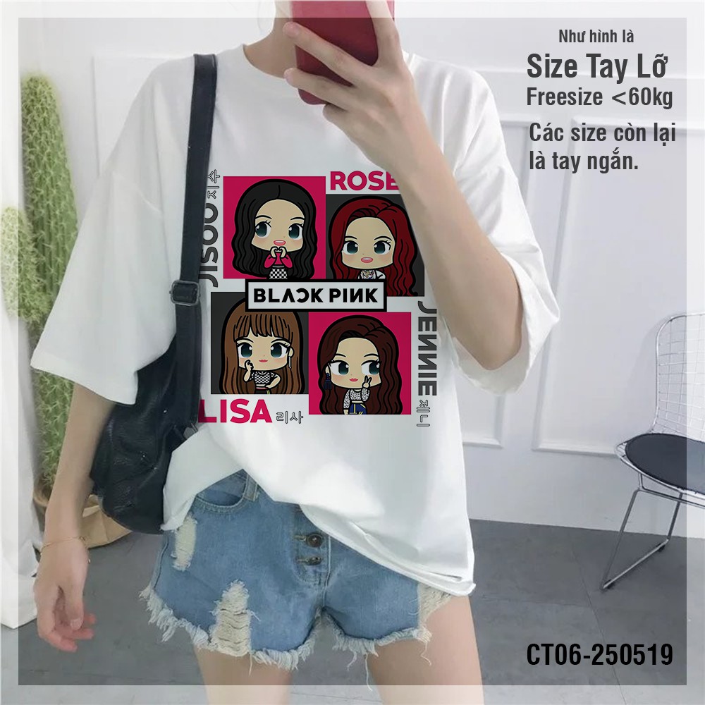 Áo Thun BlackPink Chibi Kill This Love Mockup | Shopee Việt Nam