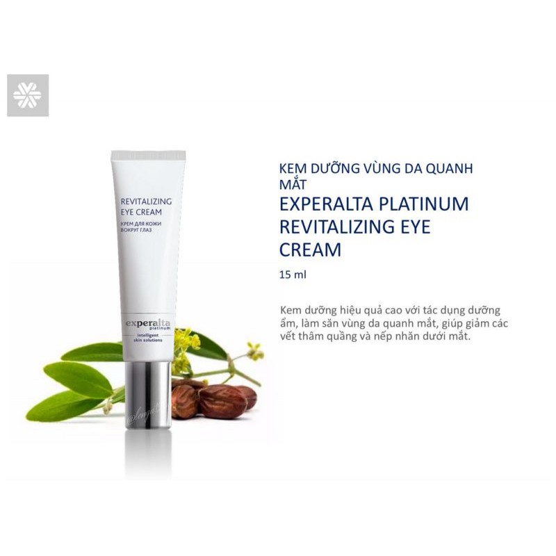 Kem dưỡng vùng da quanh mắt Experalta Platinum Revitalizing Eye Cream