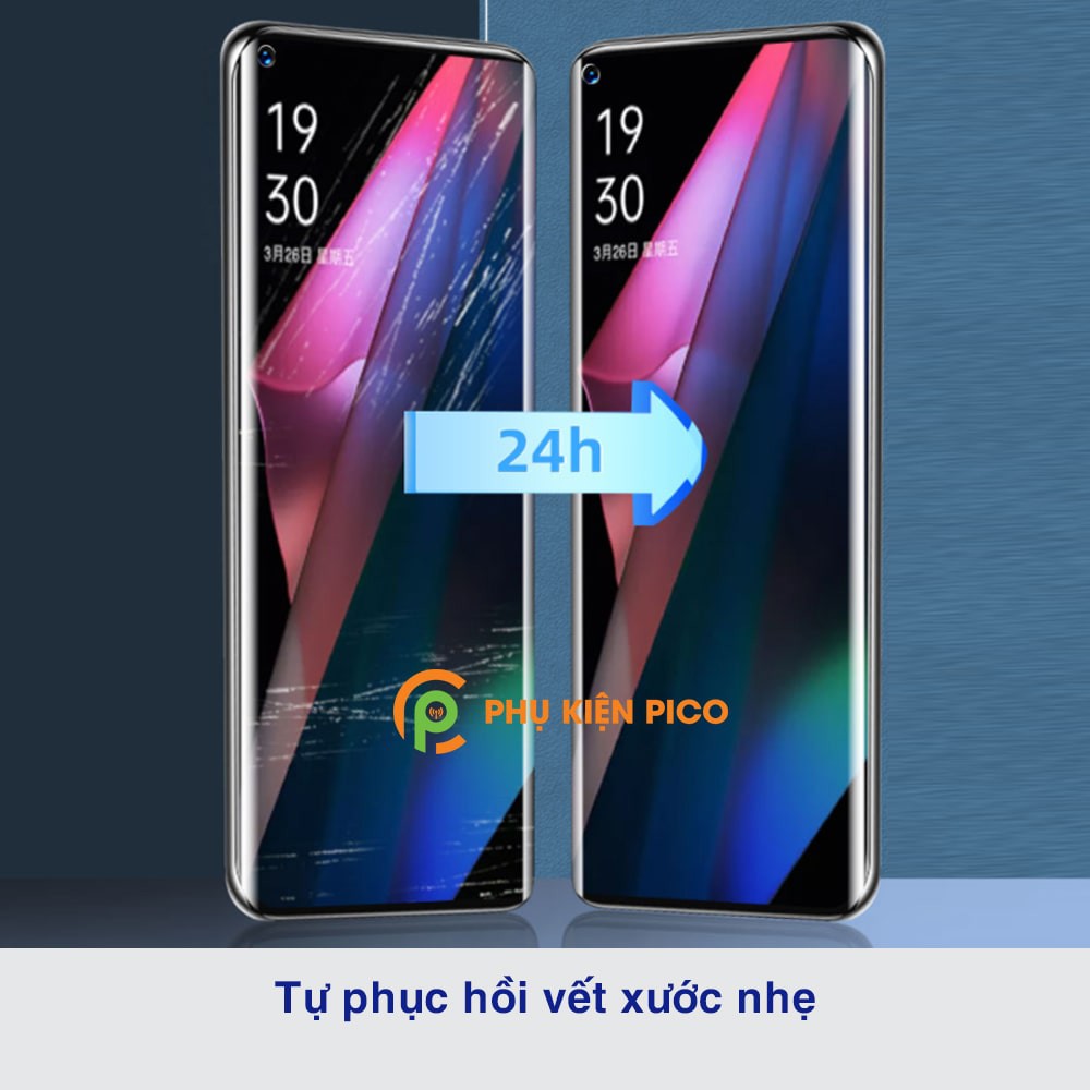 Dán màn hình Find X3 Pro PPF cao cấp dẻo vân mờ chống bám vân tay - Dán dẻo Oppo Find X3 Pro