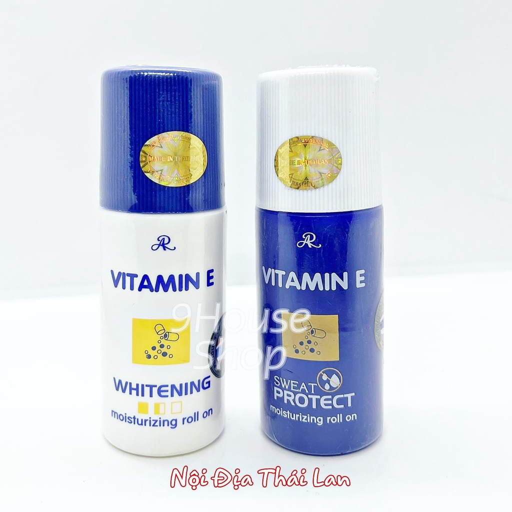 01 Lăn Khử Mùi Dưỡng Ẩm Da AR Vitamin E Moisturizing Thái Lan 75ml