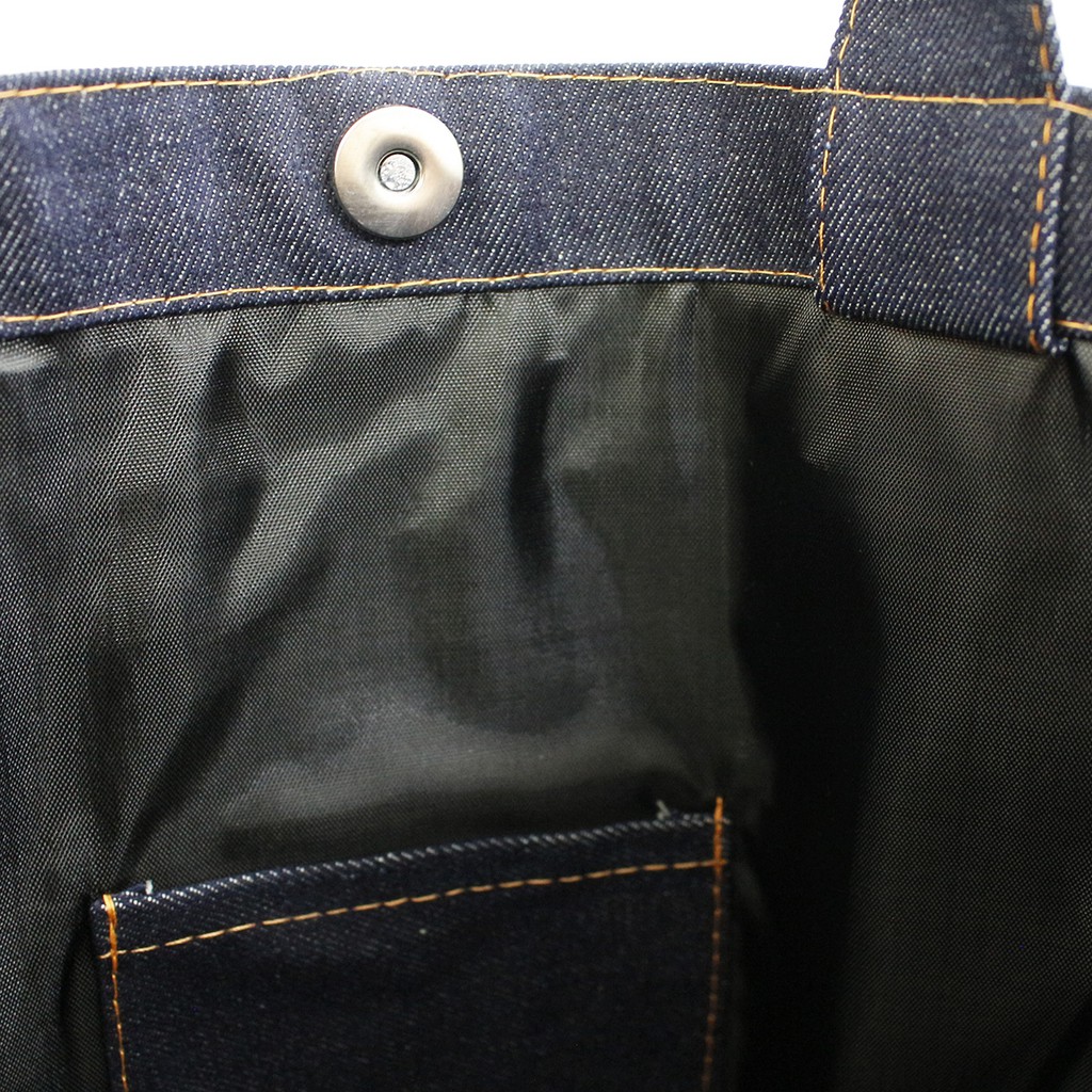 Túi Tote Jean Aaa Jeans Vải Raw Denim Đa Năng
