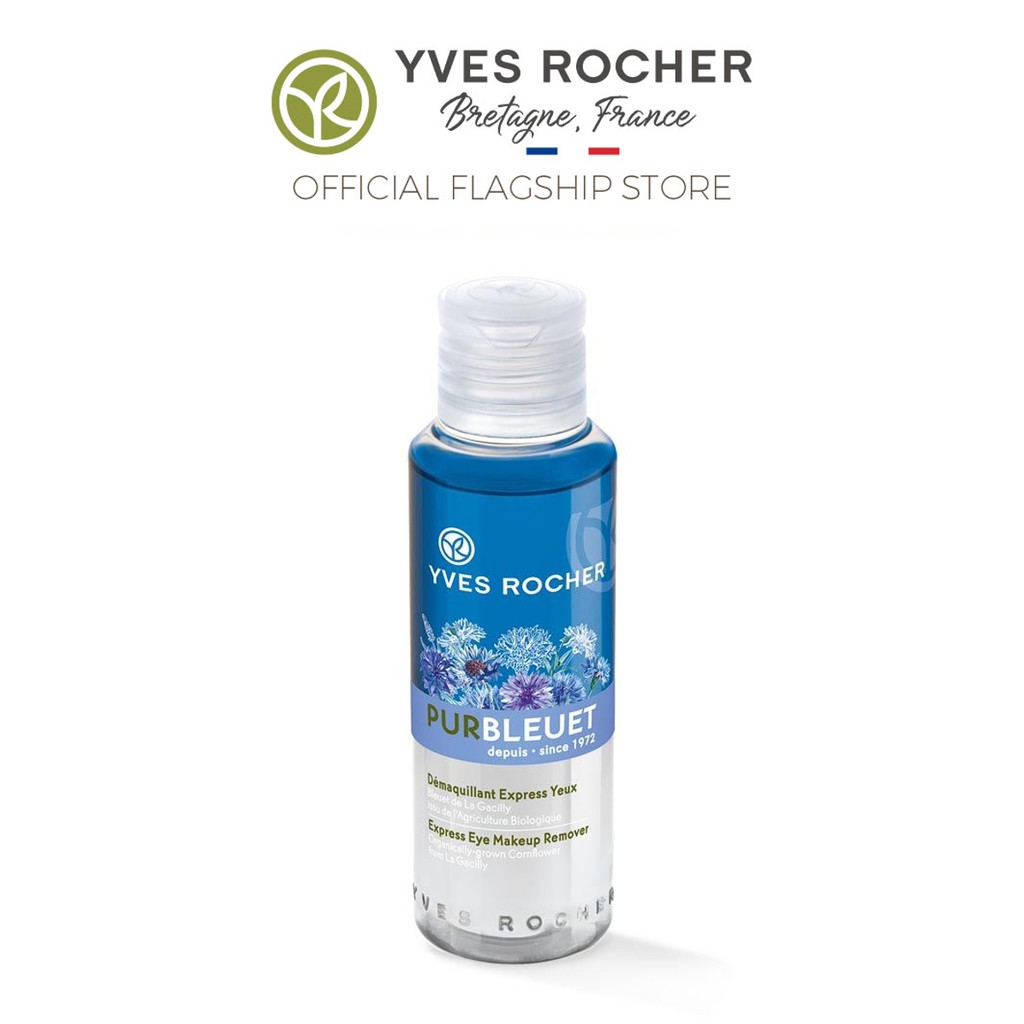 (HSD: 04/2022) Tẩy Trang Mắt Yves Rocher Express Eye Makeup Remover 100ml