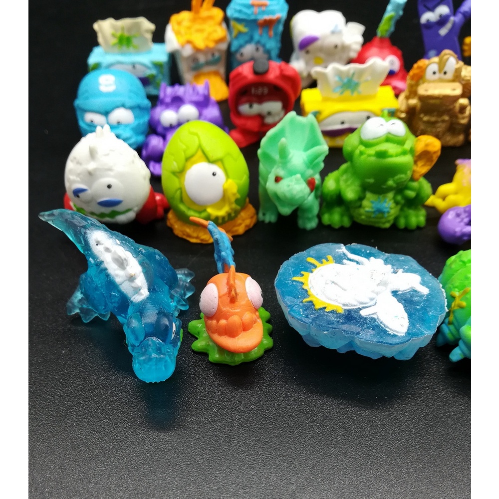 Gửi randam * lot! Set 10 Mô Hình Đồ Chơi Nhân Vật Trong Phim Hoạt Hình "Quỷ Lửa" 1 2 3 "