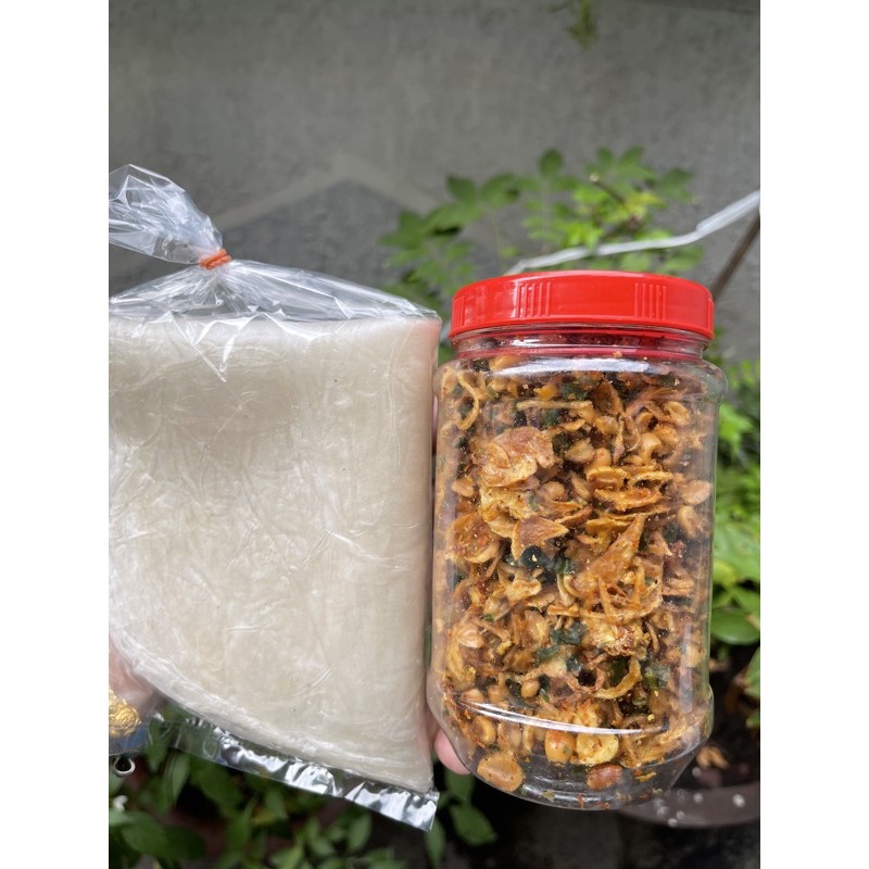 [Mã GROXUAN1 giảm 8% đơn 150K] Tặng bánh PHƠI SƯƠNG! hủ 200gr Muối hành phi đậu phộng đặc sản Tây Ninh cực ngon
