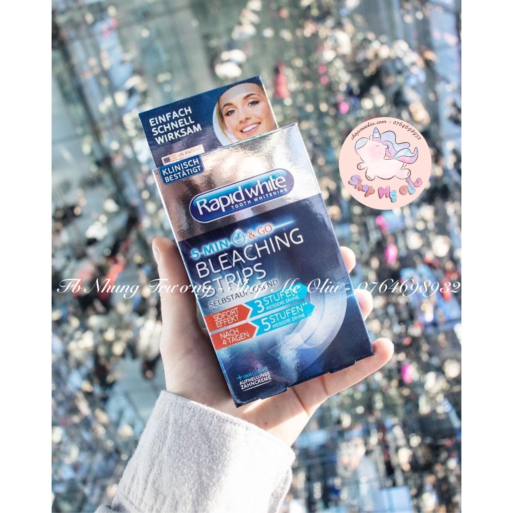 Miếng dán trắng răng Rapid White