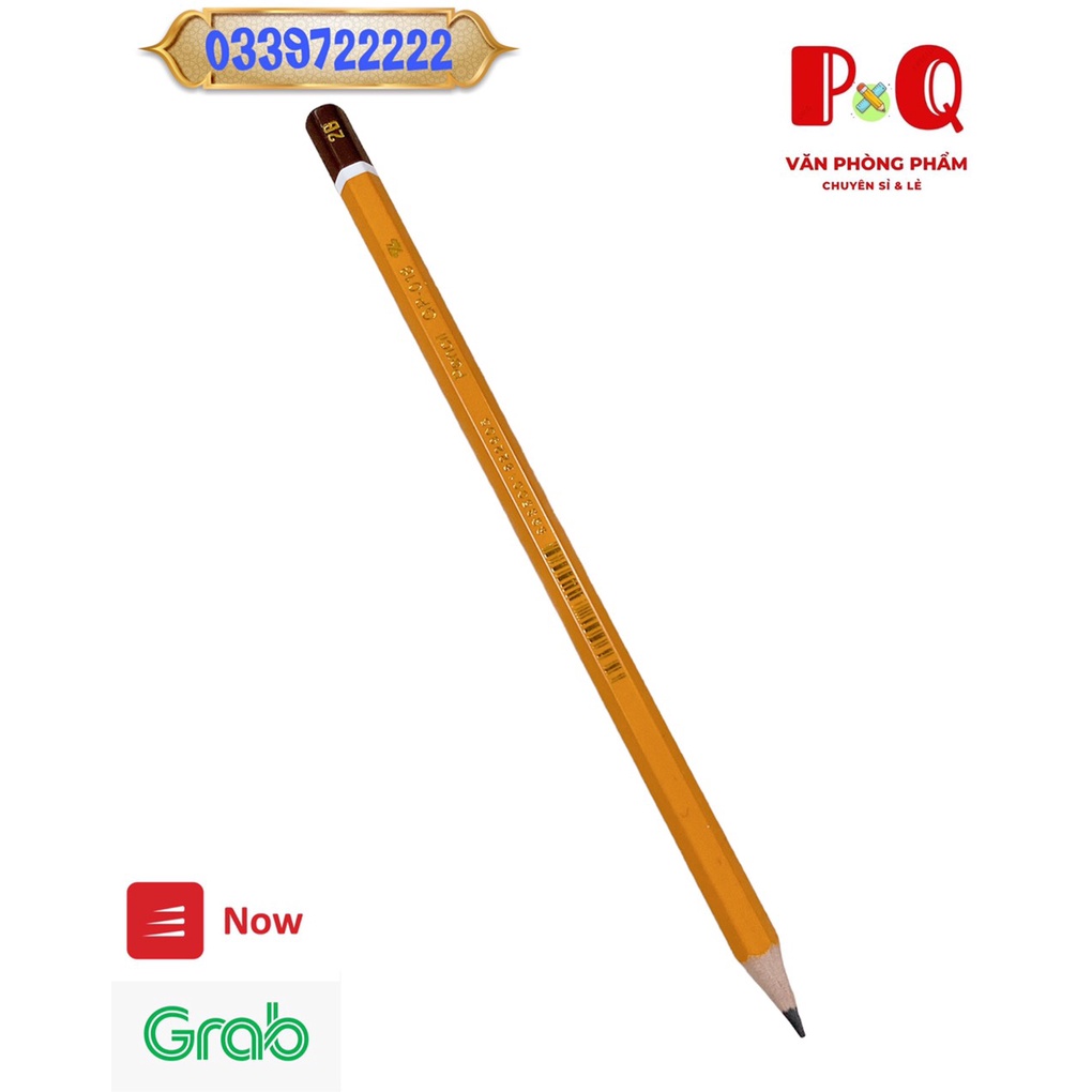 Bút chì gỗ Thiên Long GP-018- Độ cứng 2B
