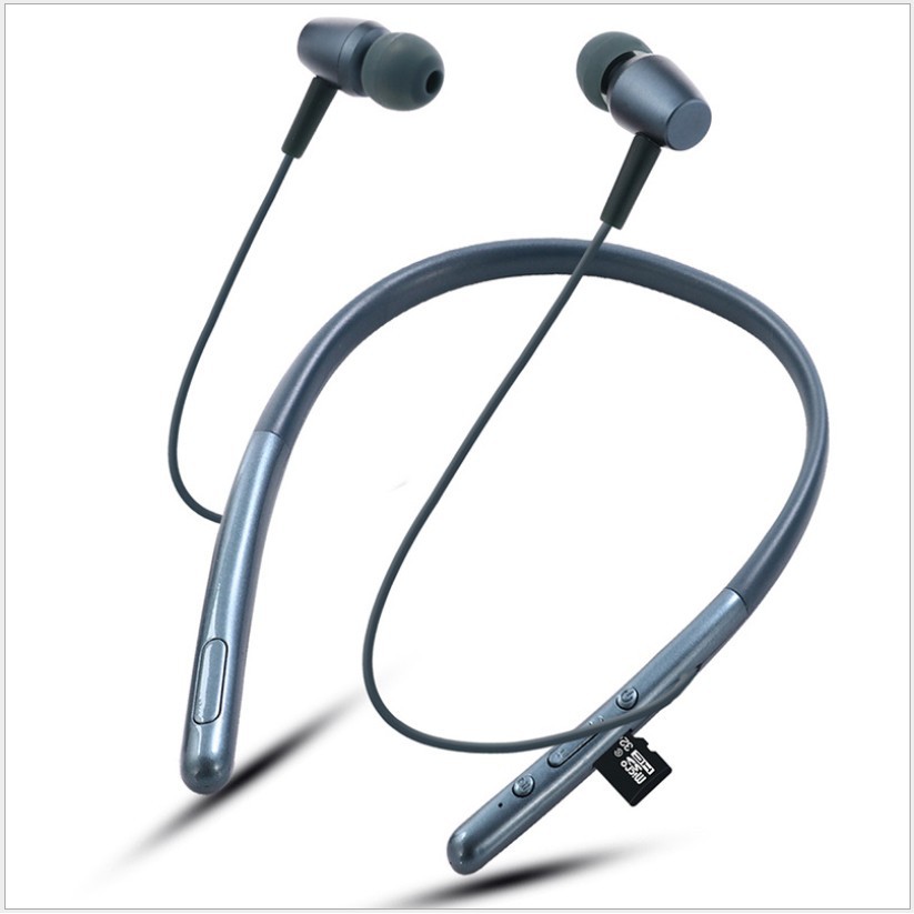 Tai nghe Bluetooth thể thao WI-H700 có vòng cổ, âm thanh stereo, pin khỏe, có mic đàm thoại
