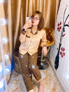 Bộ mặc nhà lụa cao cấp cực đẹp