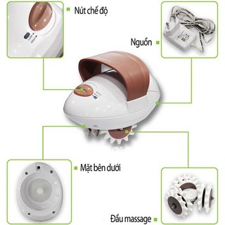 Máy massage đánh tan mỡ bụng (tặng kèm 5 miếng dán tan mỡ bụng 150k)