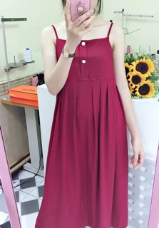 Váy hai dây mặc nhiều kiểu