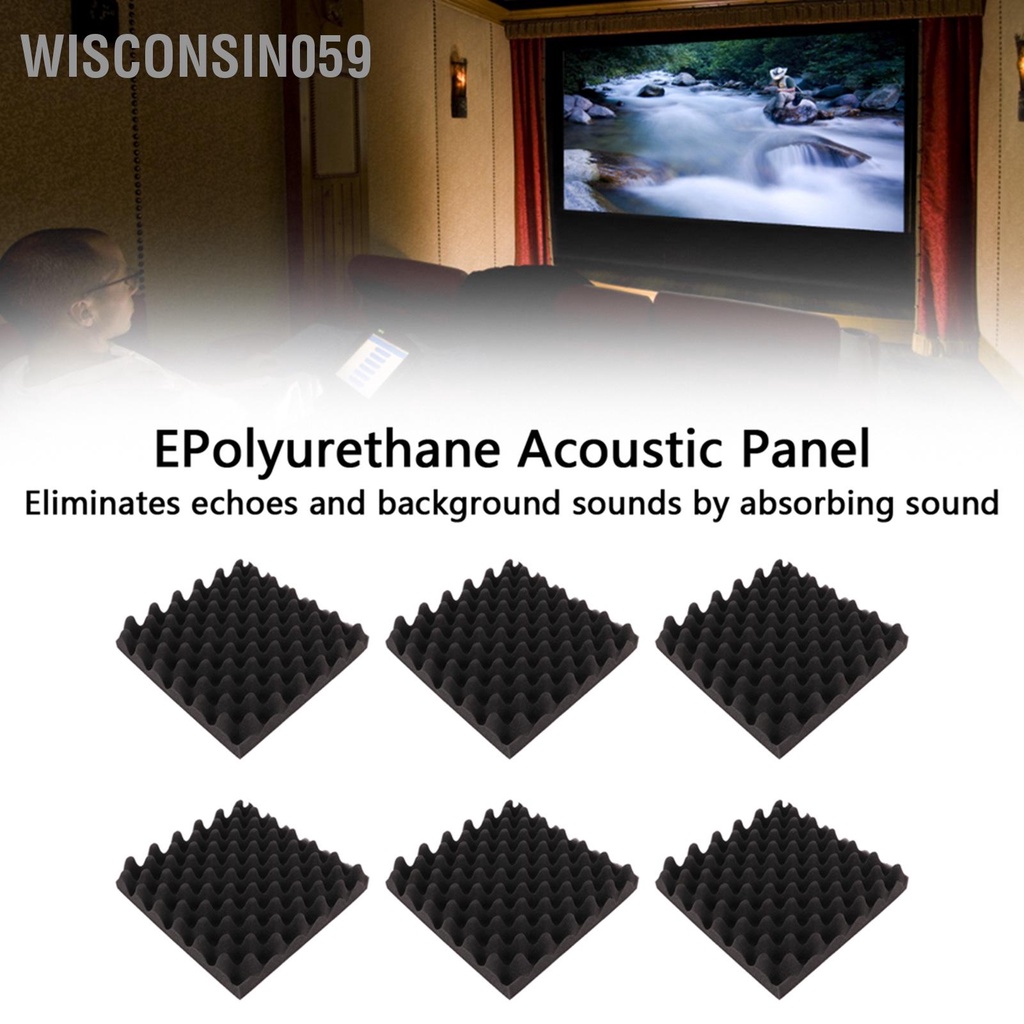 10 Tấm Cách Âm Bằng Polyurethane Mật Độ Cao Cho Studio