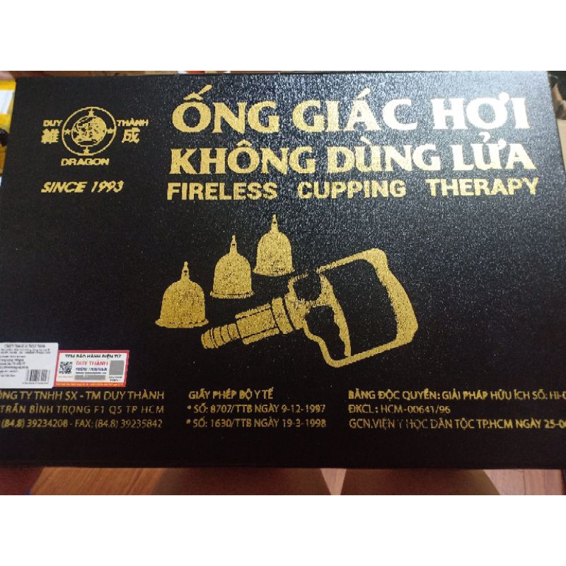 BỘ GIÁC HƠI 15 ỐNG KHÔNG DÙNG LỬA