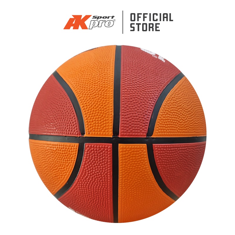 Bóng rổ Cao su AKpro ABX2 số 5, 6, 7 - Tặng kim bơm - Chính hãng