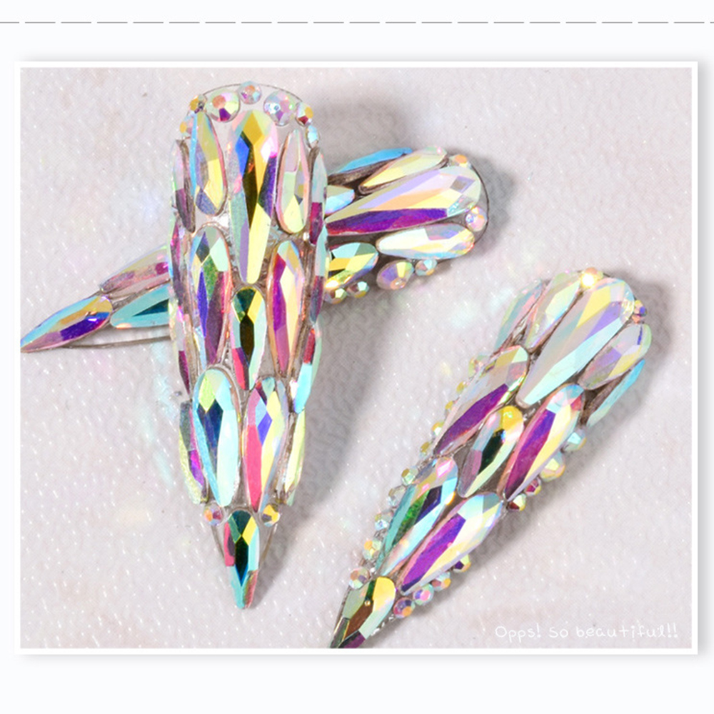 [Hàng mới về] Phụ kiện kim cương giả 3d trang trí móng nghệ thuật