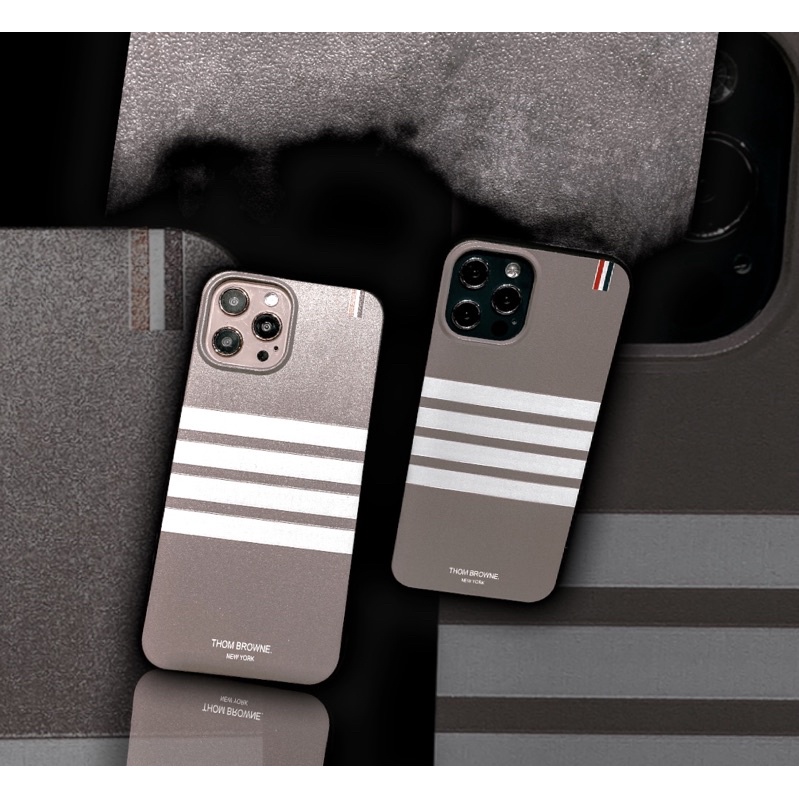 ỐP ĐIỆN THOẠI THOMBROWNE XÁM 13 13Pro 13Promax 12 12Pro 12Promax