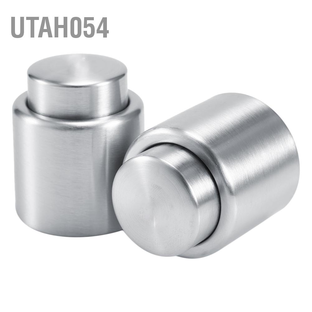 Nắp đậy chai rượu vang đỏ hút chân không bằng thép không gỉ