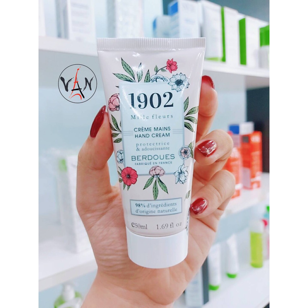 Kem dưỡng tay hương nước hoa Berdoues 1902 mille fleurs hands cream 50ml | BigBuy360 - bigbuy360.vn