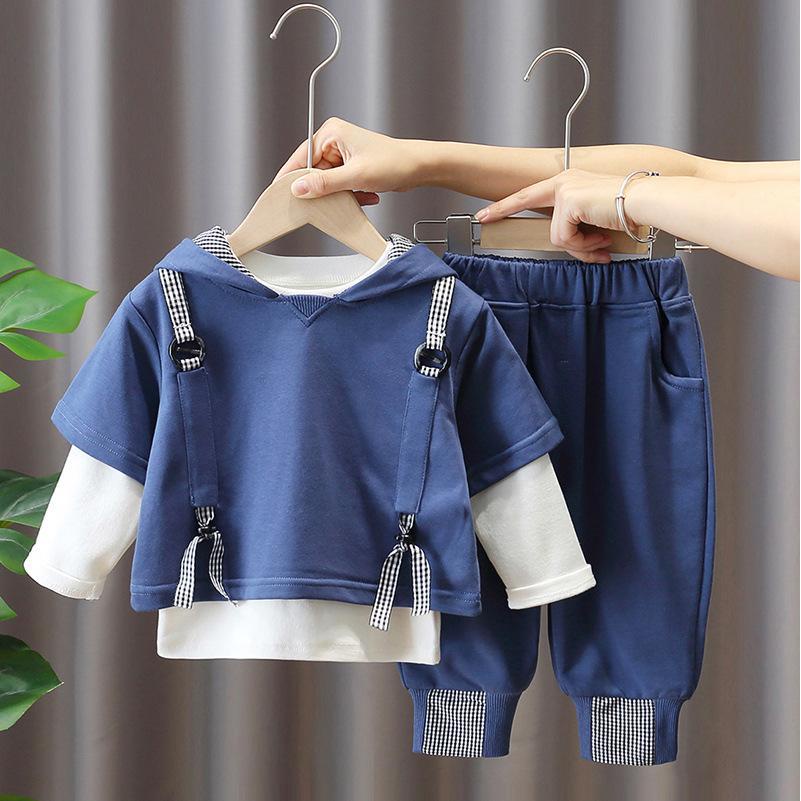 Hàng Có Sẵn Bộ Đồ Vest Phong Cách Mới Xuân Thu 2022 Dành Cho Bé Trai