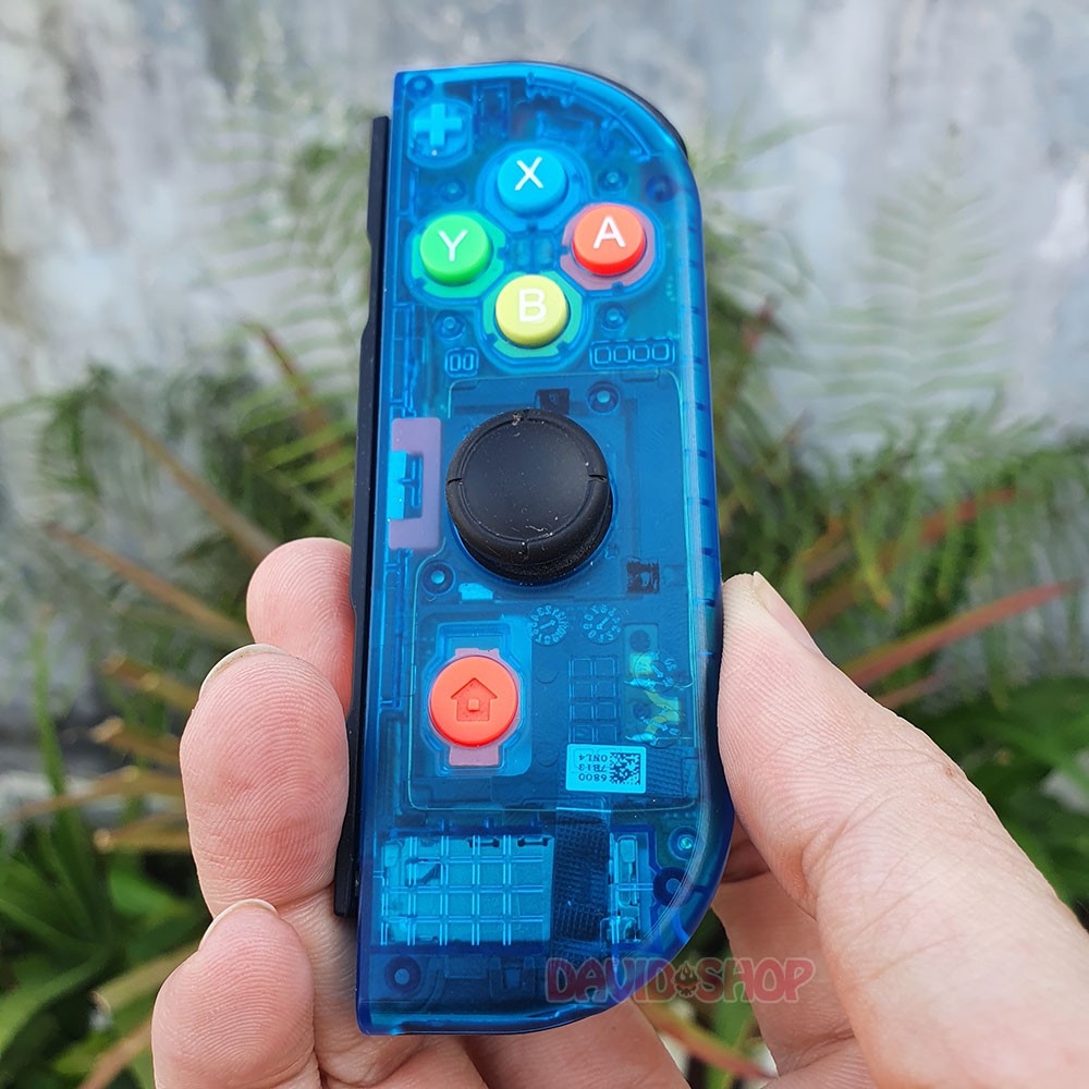 Vỏ Joy-Con trong suốt nhiều màu cho Nintendo Switch