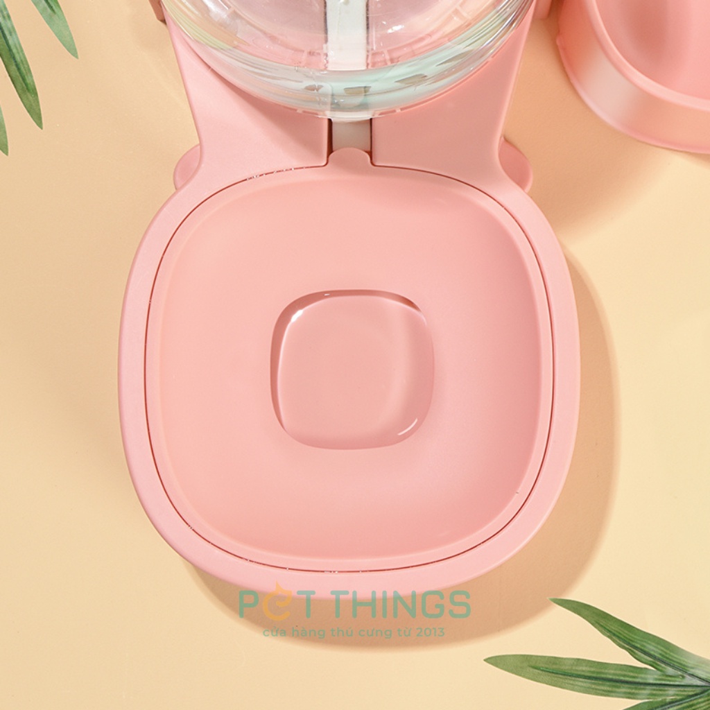 Pakeway Bộ chén Ăn bình Uống Măng Cụt 2L cho thú cưng chó mèo Mangosteen