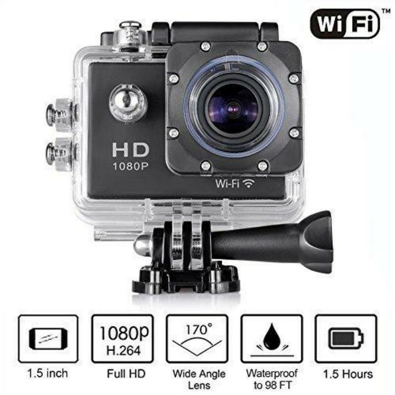 Camera hành trình chống nước Sport CAM FULL HD 1080P - Hàng nhập khẩu | BigBuy360 - bigbuy360.vn