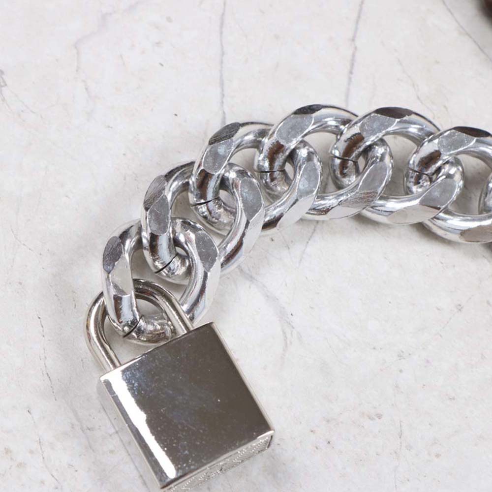 Thắt Lưng Dây Xích Kim Loại Co Giãn Nhiều Màu Thời Trang Âu Mỹ Cho Nữ