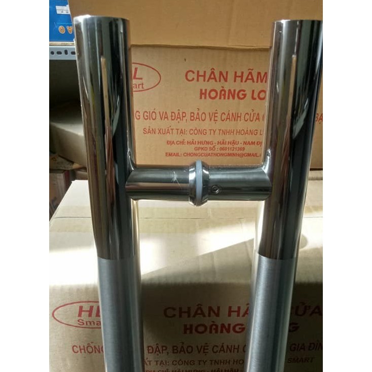 Tay Nắm Cửa Kính Thủy Lực Tay Kéo Cửa dài 80cm tâm 60cm