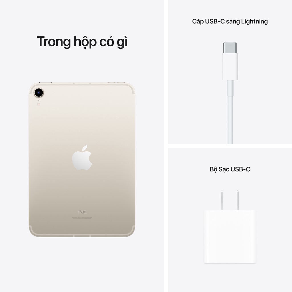 Máy tính bảng Apple iPad mini 6 4G 64GB Hàng chính hãng