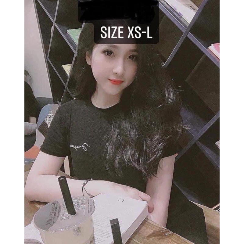 BÁN SỈ ÁO PHÔNG GIẤY CỔ TRÒN THÊU LOVE