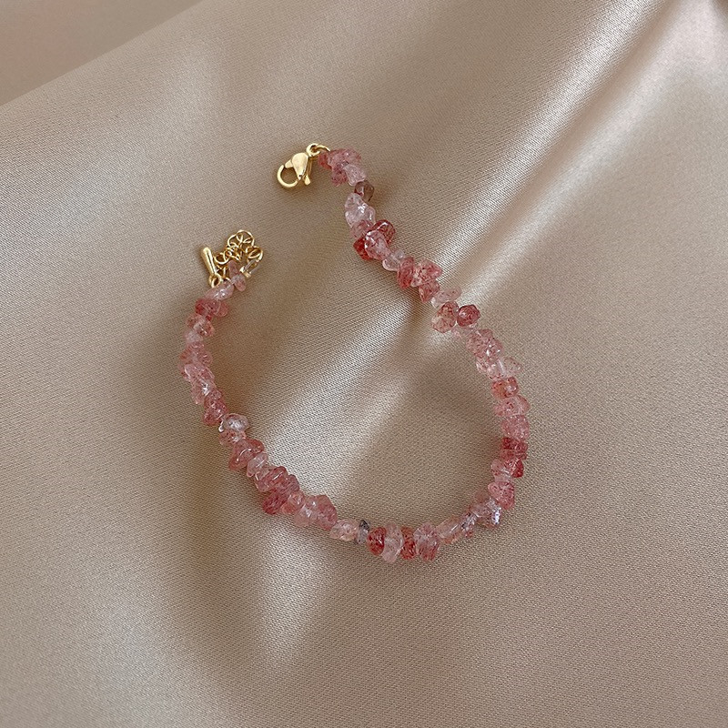 Vòng tay chuỗi hạt đá pha lê thiết kế thời trang