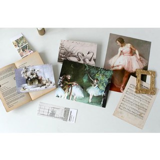 SET POSTCARD DECOR 7 TẤM MIX - Mici Decor